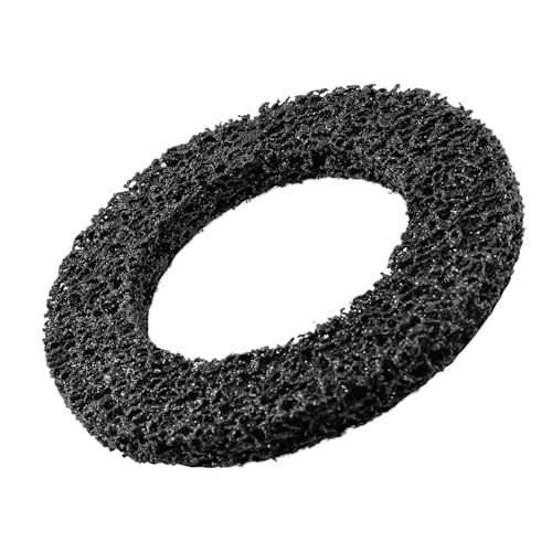 Grob Reinigungsscheiben Ø150mm,Ersatz Schleifscheiben für Radnabenschleifer, Scheibe Nylon Gewebescheibe,Multitool Schleifaufsatz für Automobile Oberflächenbearbeitung Ntfernen Sie Farbe,Rost