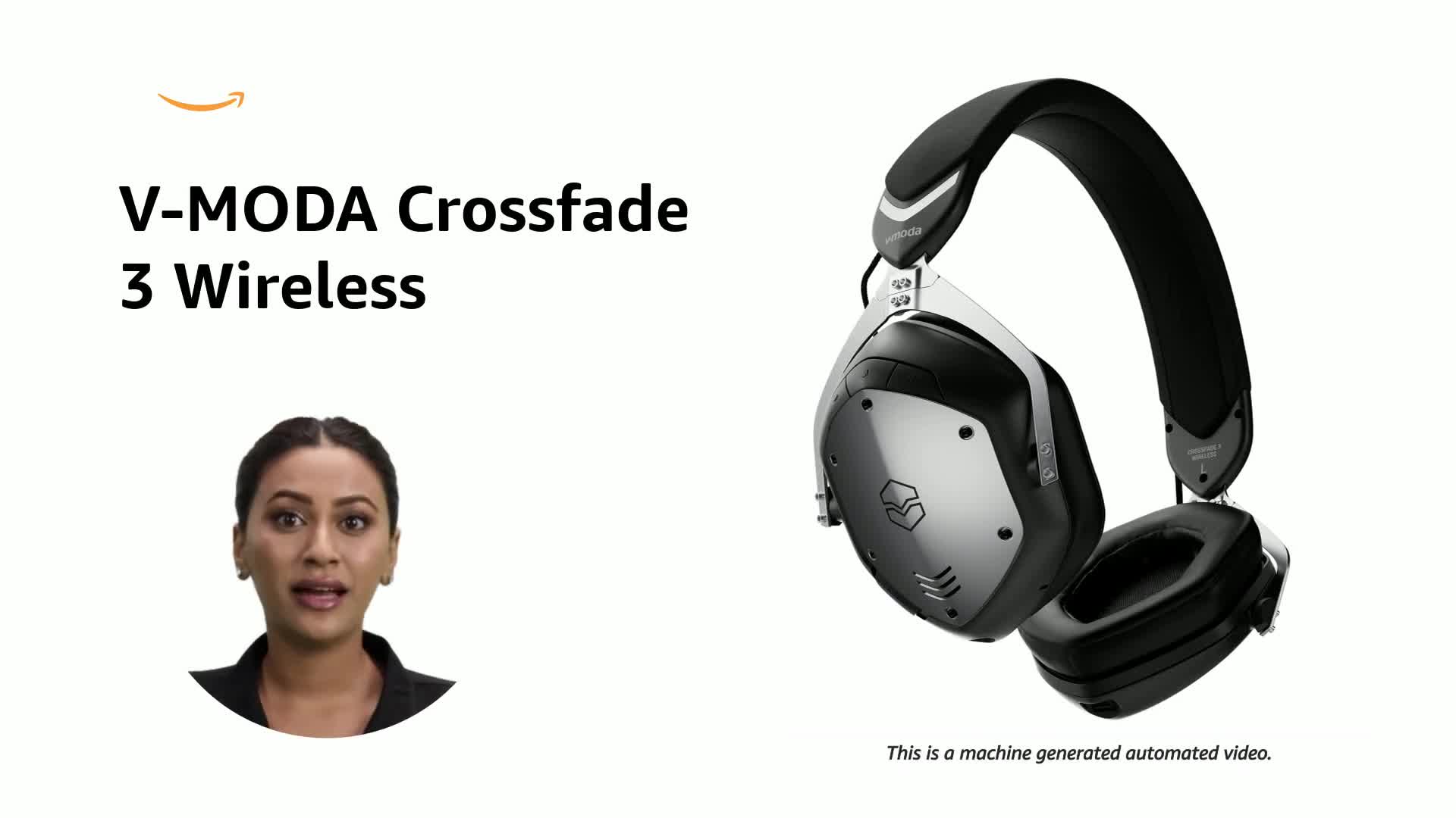 V-MODA Crossfade 3 Wireless Headphones - Gunmetal Black : Amazon
