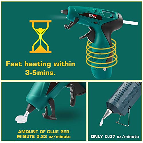 Cordless Hot Glue Gun, Rapid Heating Ul Certified Glue Gun Kit With Premium Glue Stick, Neu Master Usb Recharging Hot Melt Glue Gun For Diy Project, Crafts Making, Gift Decorations & Daily Repairs #TOP1