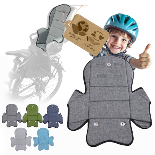 Ersatzbezug Sitzkissen Bezug Auflage für Kinder Fahrradsitz kompatibel mit...