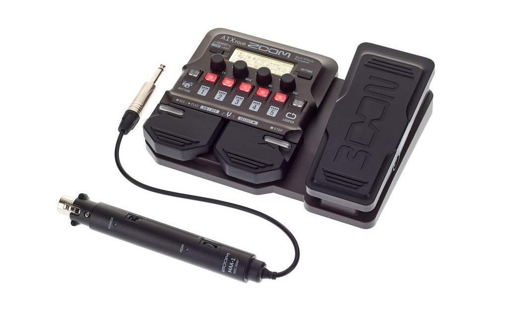 Zoom A1X Four Multi-Effects Processor (For Acoustic Guitar