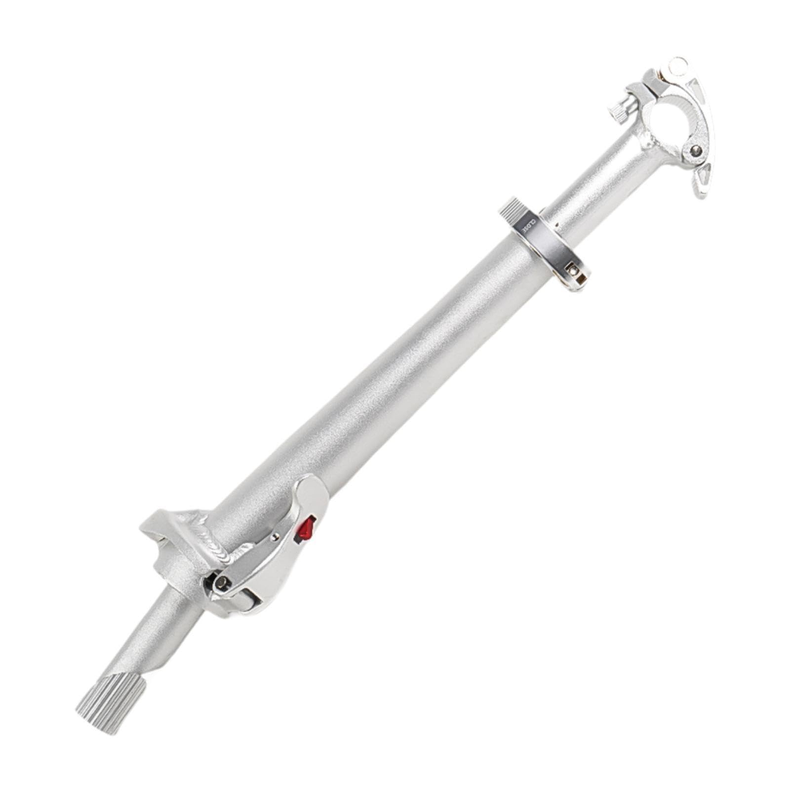 Fahrrad Vorbau Klappbarer Fahrrad Lenkervorbau Höhenverstellbarer Lenkeradapter Aluminiumlegierung Schnellverschluss für Faltradbesitzer Kurierdienste