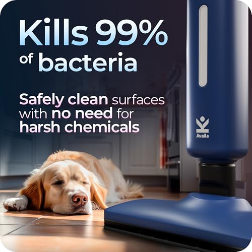Avalla T-20 High Pressure Steam Mop, Triple the Cleaning Power, 15s Rapid Warmup, 120°C Boost, Large 500ml Tank (Blue) - Image 2