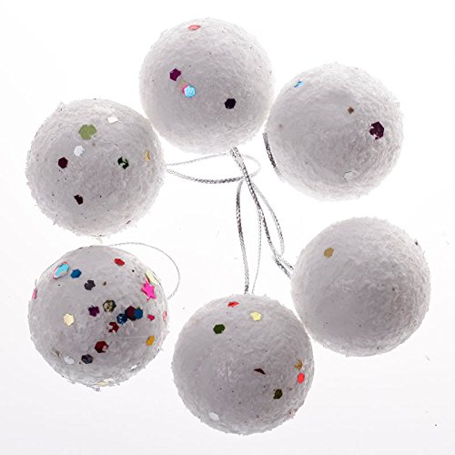 Futaba Snow Ball Shape Christmas Tree - 6 pcs - Pack of Three