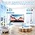TV Antenna for Smart TV Indoor, 2026 Digital Indoor Antennas with Strong Magnetic Base, 360°&Long Range Reception TV Antenna for Local Channels, Easy Setup Digital HD Antenna for TV Without Cable