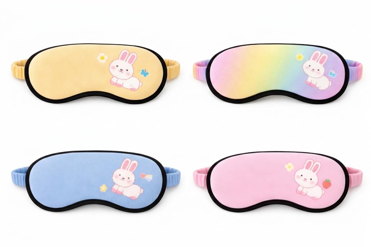 RESVI Cooling Gel Sleep Eye Mask with Adjustable Strap | Cold Therapy Eye Mask for Puffy Eyes, Migraine Relief & Travel Sleep Mask 3