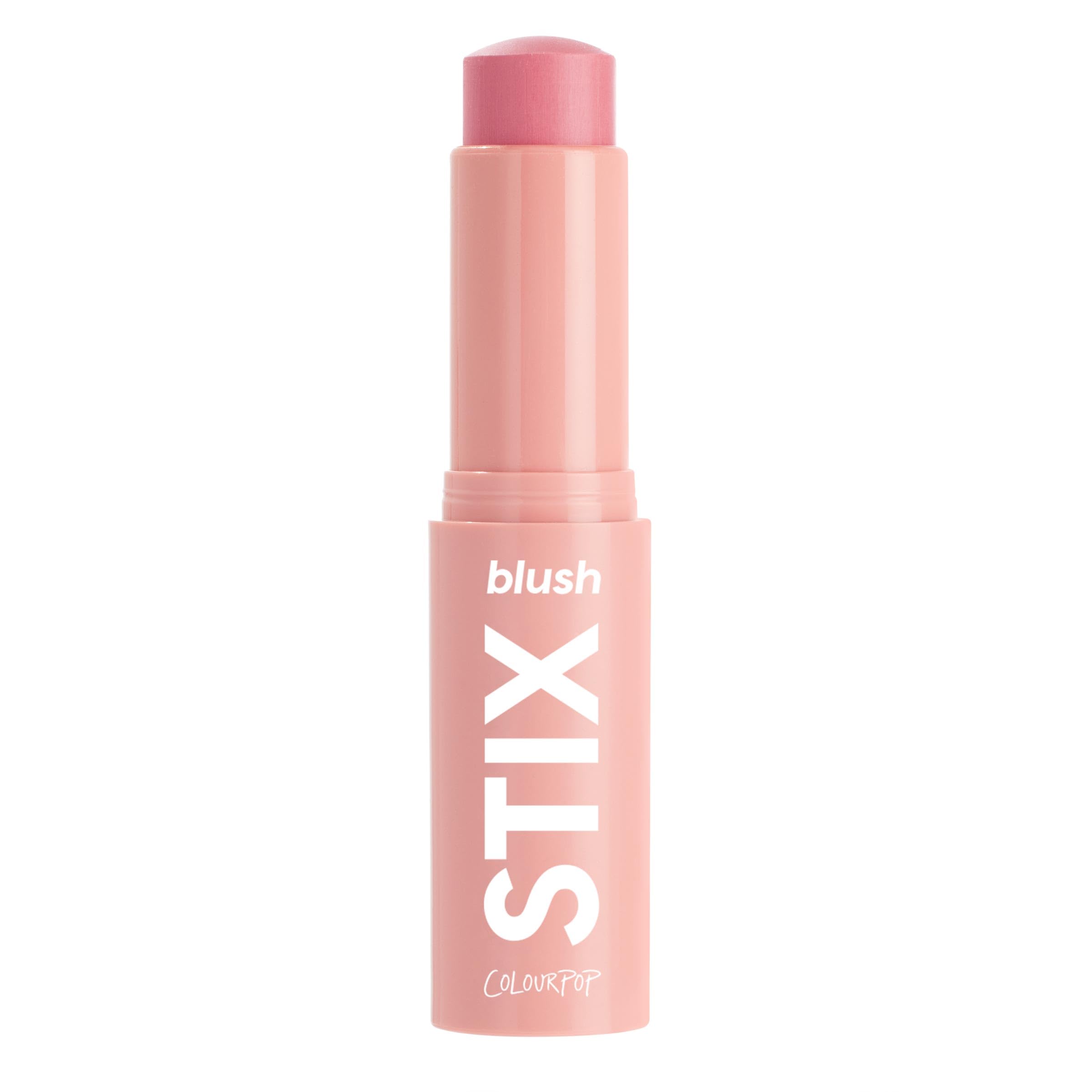 Blush Stix - Cream Blush Stick with a Blendable, Hydrating Formula and Natural, Skin-Like Finish - Glowy Summer Makeup for Cheeks, Eyes & Lips - Cool It (0.28 oz)