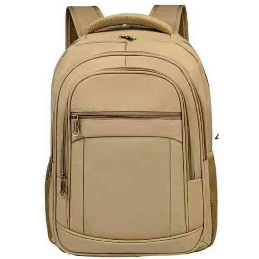 Mochila de Viagem 45L de Lona – Resistente e Espaçosa, Perfeita para Aventuras e Viagens Longas(Lona M. Claro)