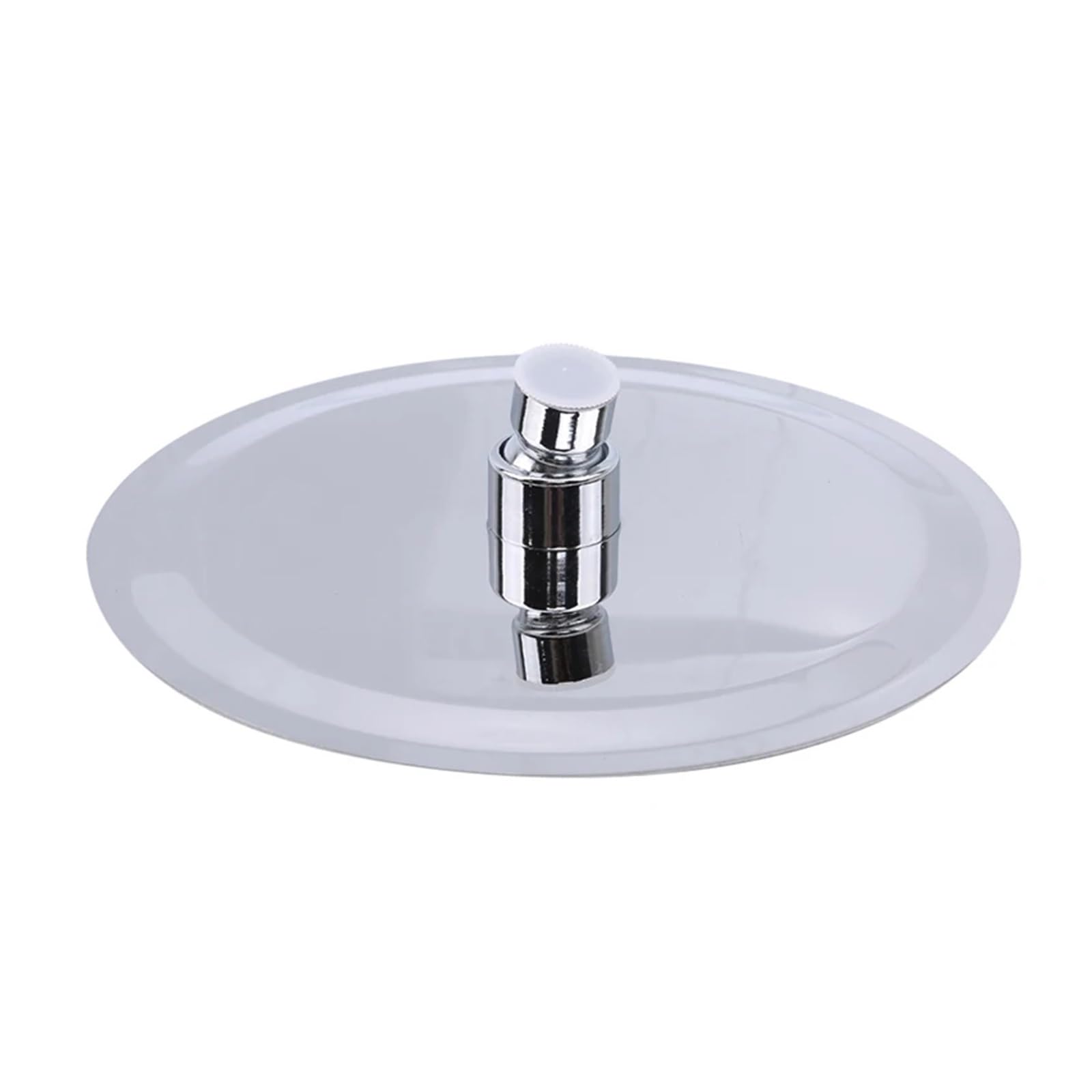 10/8/6 cala Ultra cienkie głowice prysznicowe ze stali nierdzewnej deszczownica deszczownica kwadratowa okrągła (kolor: okrągły, rozmiar: 25 cm)