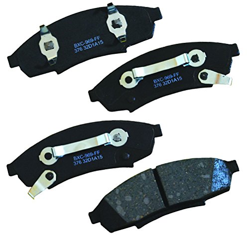 Image of Bendix Premium SBC376 Ceramic Front Brake Pads for Buick Regal 1996-1988, Chevrolet Lumina 2001-1990, Monte Carlo 1999-1995, Oldsmobile Cutlass Supreme 1997-1988, Pontiac Grand Prix 1996-1988
