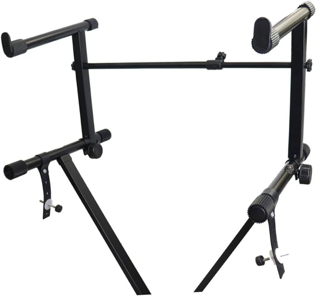 Electric Piano Stand Extension Rack Adjustable Keyboard Support Adapter for Comfortable Playing Position Durable Material Stable Performance for