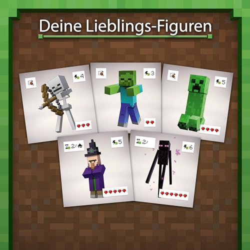 Ravensburger Familienspiel 26132 - Minecraft Builders & Biomes - Gesellschaftsspiel für Kinder und Erwachsene, für 2-4 Spieler, Brettspiel ab 10 Jahren – Bild 5