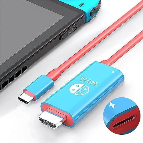 Amazon | 【充電しながら投影】Switch ドック HDMI ケーブル付き