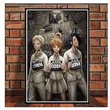 JCYMC Jigsaw Puzzles 1000 Pièces Anime The Promised Neverland Japon Anime Bande Dessinée Enfants Art pour Adultes Enfants Jeux Jouets Éducatifs Kp45Cy