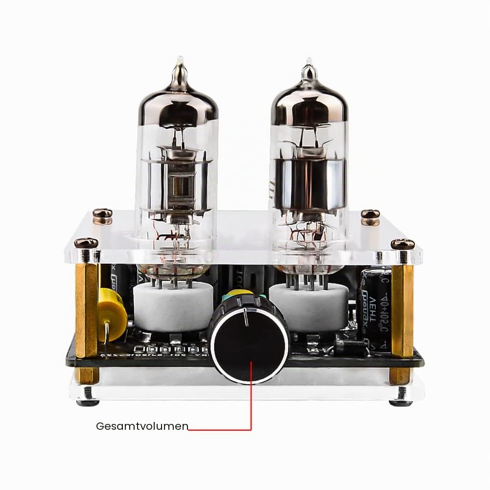 Röhrenvorverstärker, 6K4/6A2 Röhrenvorverstärker, Vorverstärker, Lautsprecher, Audio, Heimkino, für Passive Lautsprecher zu Hause
