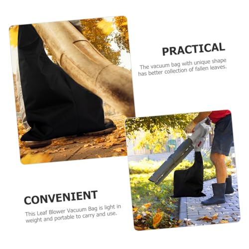 Happyyami 2pcs Leaf Blower Storage Bag Cloth Pouch for Fallen Leaf Collection Practical Vacuum Bag for Outdoor - Image 3