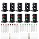 Evemodel 10 STK. Signale LED rot/grün DIY Dwarf Zwergsignale Spur H0 / TT / 00 JTD19-10-EU