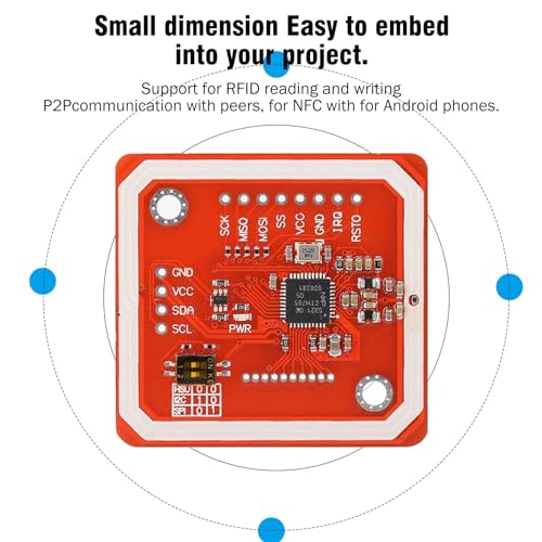 PN532 NFC NXP Module XTVTX 2pcs PN532 NFC RFID V3 Module V3 Kit Near Field Communication Reader I2C SPI HSU - Image 4