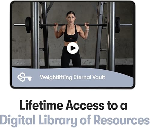 Vista 6 de The Weightlifting Transformation Gym Buddy Journal de Habit Nest. Entrenador de 12 semanas y rastreador de progreso. Requiere equipo completo