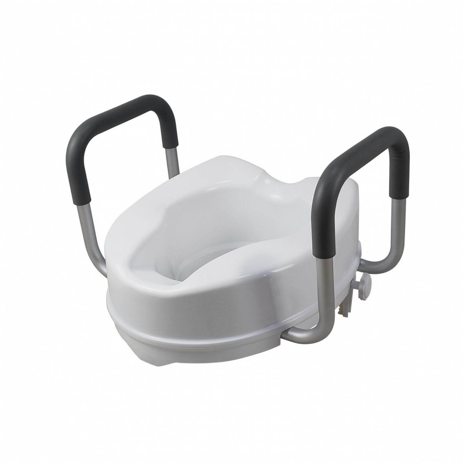 Sedile Wc Rialzato con Telaio Comodo, Rialzo Per WC Da 6 Pollici Senza Coperchio, Altezza 14 Cm, 6 Pollici, Senza Coperchio, 14 Cm