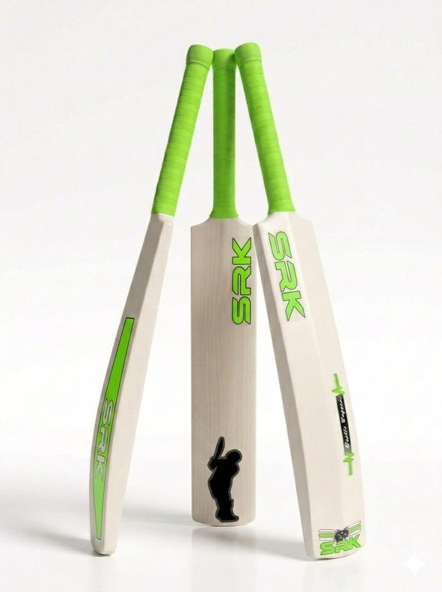 Heavy Duty Plastic Cricket Bat (34” X 4.5”inches) Full Size for All Age Groups Boys/Girls/Adults Premium PVC Tennis Bat with Grip Durable Turf Bat for Gully Cricket (Parrot Green)-image-13