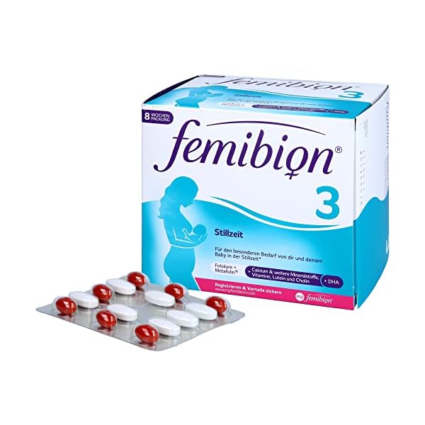 Femibion 3 Stillzeit Tabletten und Kapseln 8 Wochen, 112 St. – Bild 3