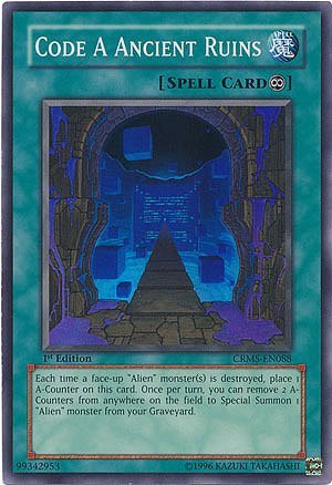 Yu-Gi-Oh! - Code A Ancient Ruins (CRMS-EN088) - Crimson Crisis - 1st Edition ...