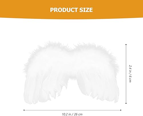 Miniatura 2 de Luxshiny Juego de mini cupido de flechas de cupido, juego de arco de alas de ángel, diadema de flores, disfraz de cupido para bebé recién nacido,