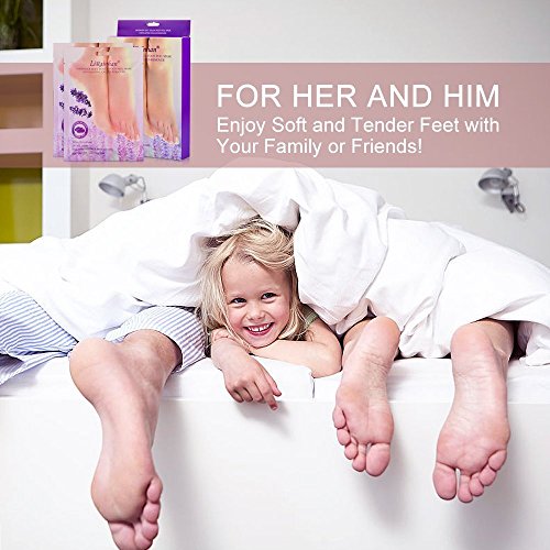 Lanboo, stivaletti esfolianti da staccare, per