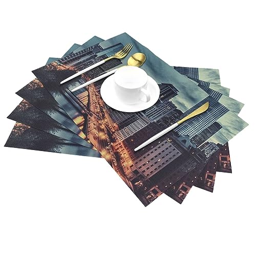 Sets de table lavables pour maison cuisine et salle à manger