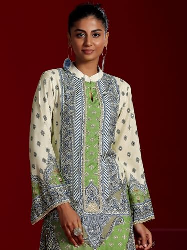 Image of Libas Art Womens Printed Muslin Co ord Set for Women | daily wear | casual wear | office wear
