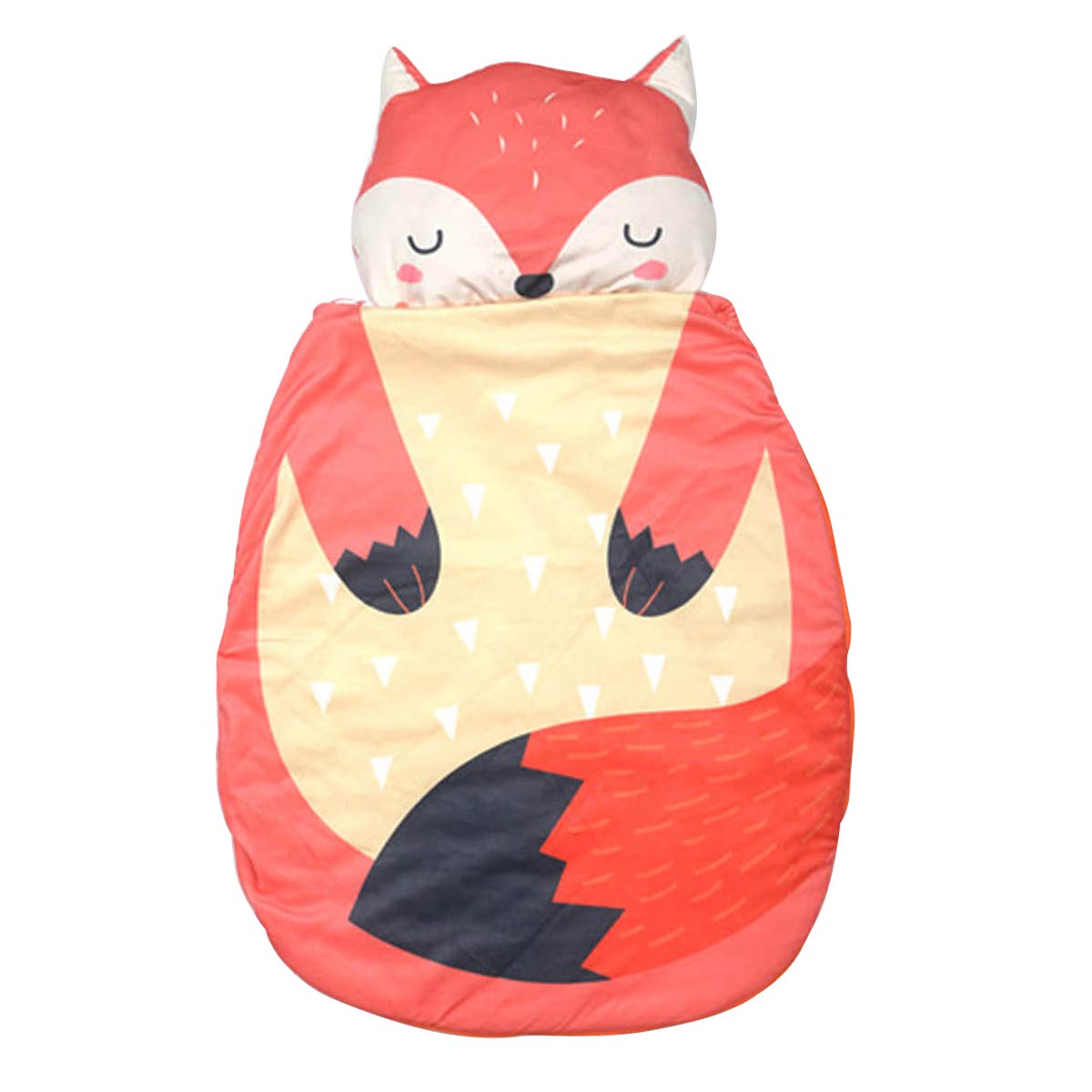 Saco de Dormir para niños pequeños, para guardería, 3 en 1, edredón, Almohada con diseño de Caricatura para guardería, casa, Viajes
