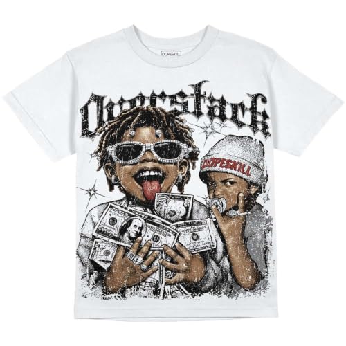Image of DopeSkill Graphic Tee Streetwear Hypebeast Hip Hop Unisex Premium T-Shirt Sneaker Colour Matching Shirts Gift for Sneakerhead