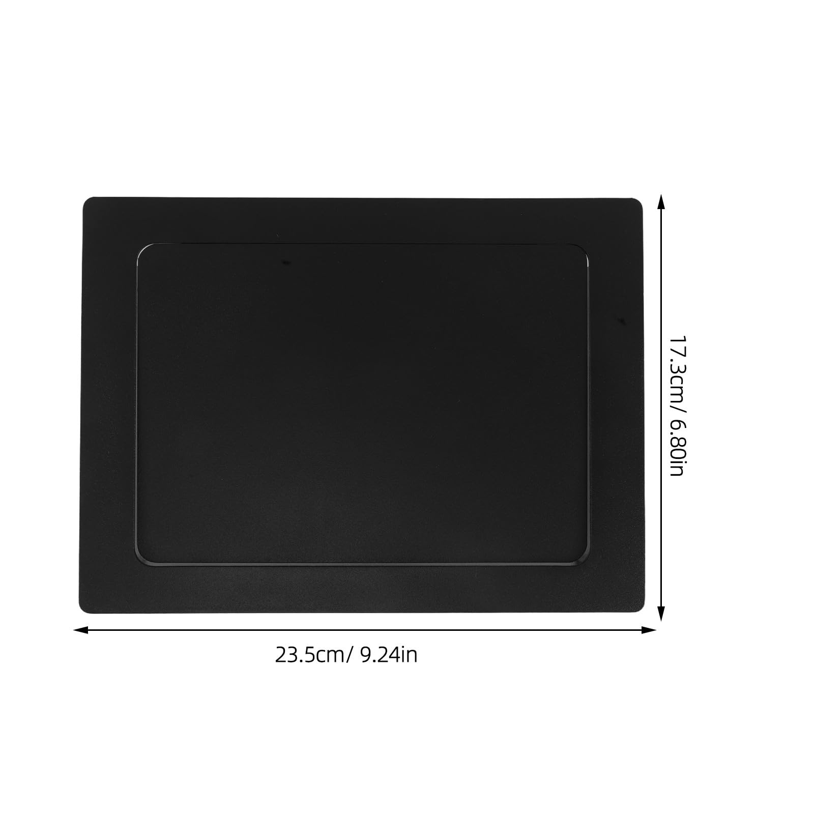 NUOBESTY Pattumiera 304 da in e Inossidabile Acciaio Coperchio Interno Apertura Laterale, Design Rettangolare Moderno Bagno e Spazi Commerciali