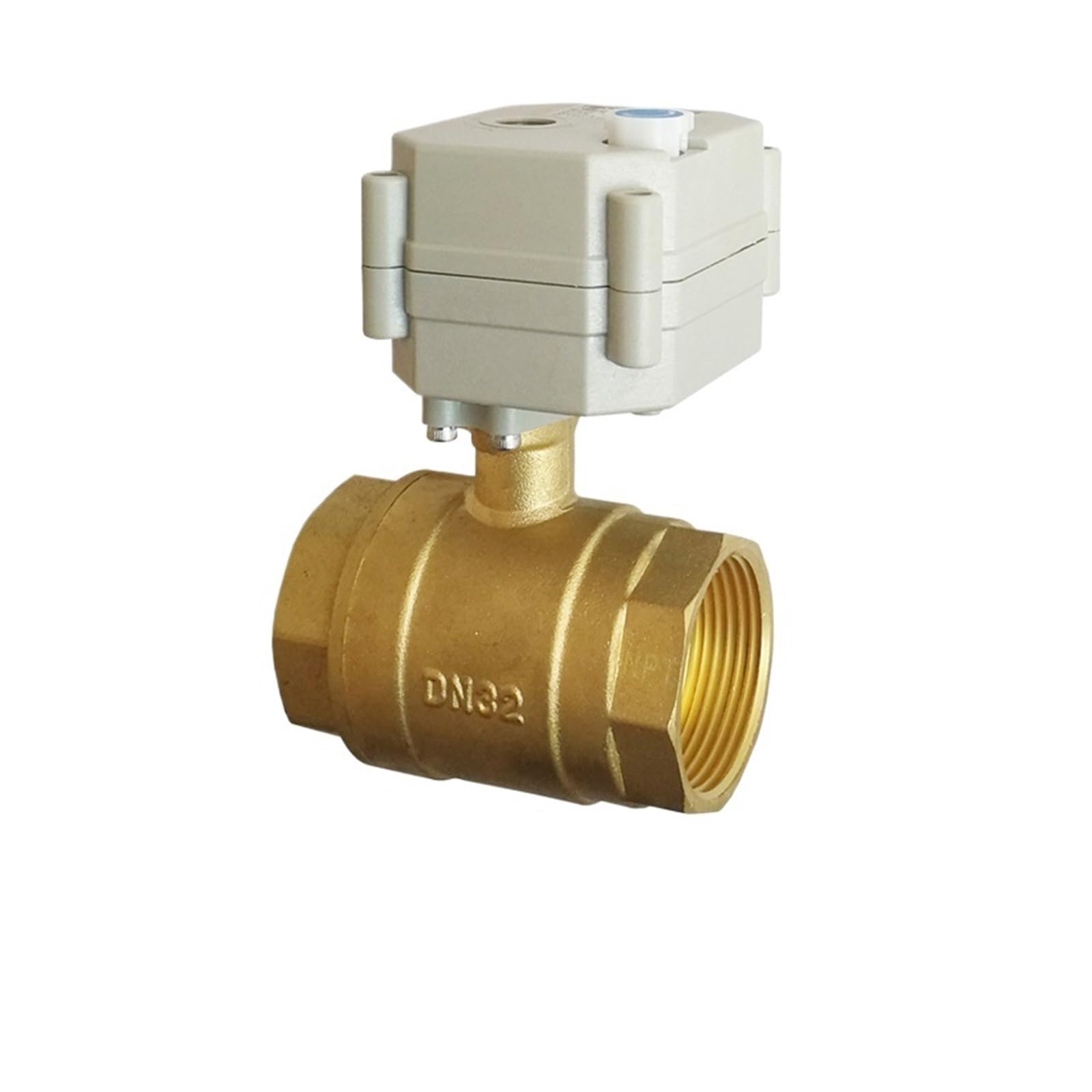 Vanne automatisée à billes TF32-B2 DN32 étanche et durable en laiton 24V