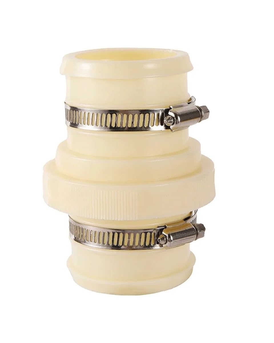 Accesorios para tuberías de riego, Conector de tubería Correa Agua, Abrazadera Acero Inoxidable, 2-4 Pulgadas, riego Invernadero jardín