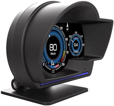 ELING Car HUD Head Up Display OBD2 GPS Mode Speedometer 9 Interface Digital Gauge Meter Universal Type