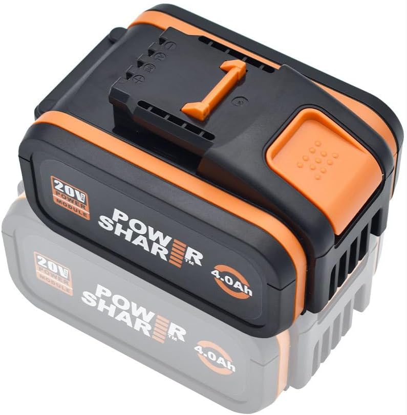 20V Replacement Battery for Worx,Cordless Power Tools Battery for Worx,WA3551 /WA3553 / 35514 / WA3551.1 Lithium-ion（4000mAh,2 Pack）