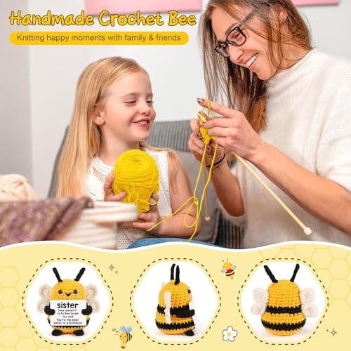 Bee Positive Sister Birthday Gifts, Christmas Sis Gift from Brother/Sister - image 6
