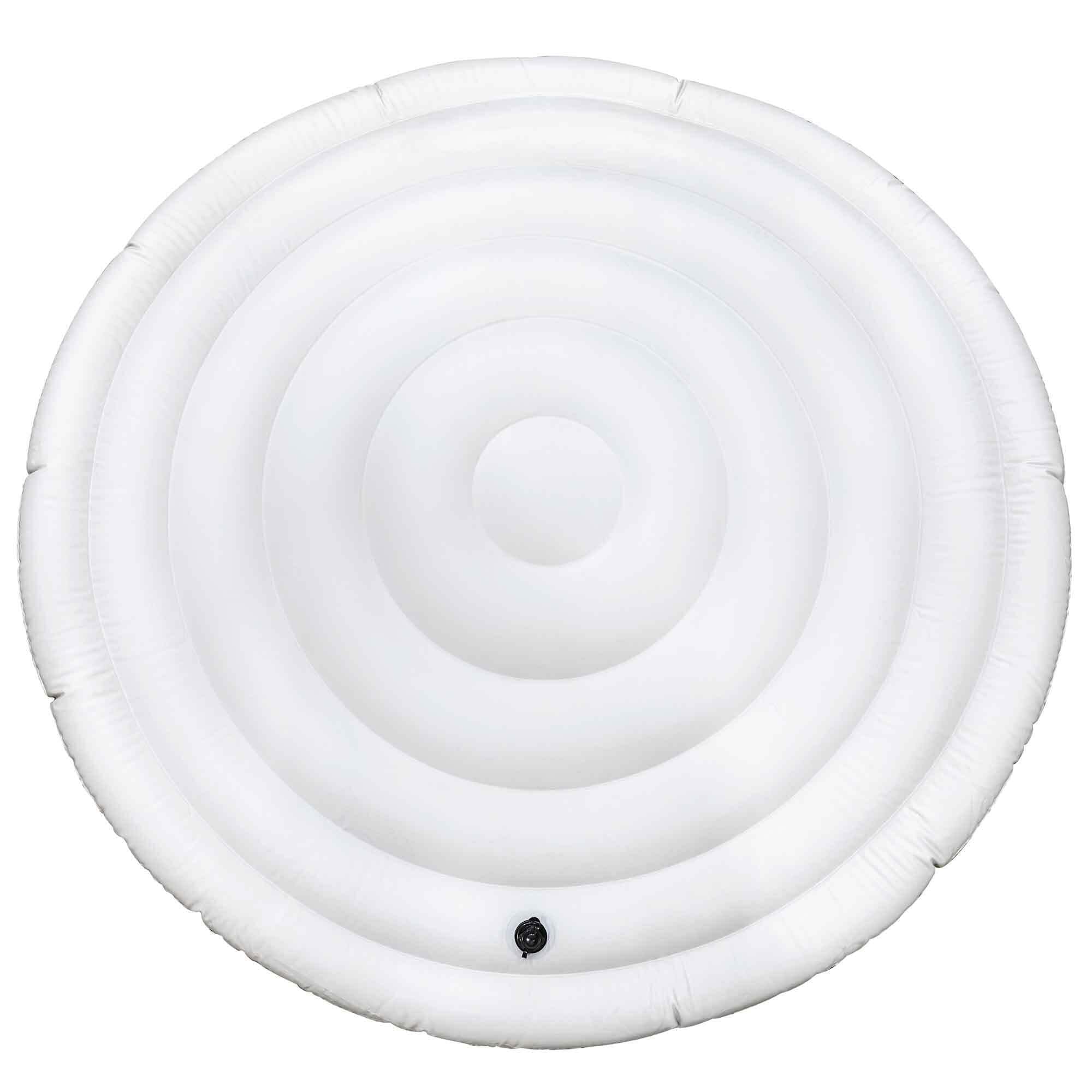 Dellonda 2-4 Person Hot Tub/Spa with Inflatable Heat Retaining Lid - DL29