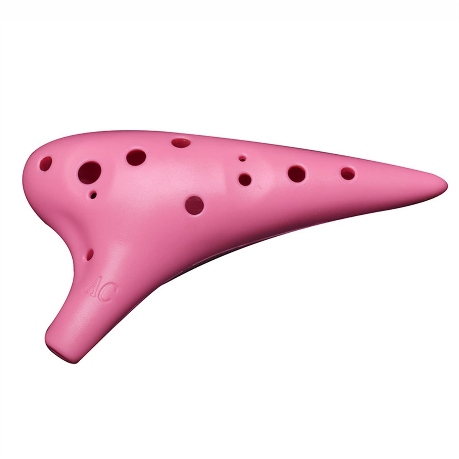 Ocarina 12-gats Alt C-gestemde Ocarina Beginner 12-gats Professionele Anti-val Hars Fluit Muziekinstrument(Blue