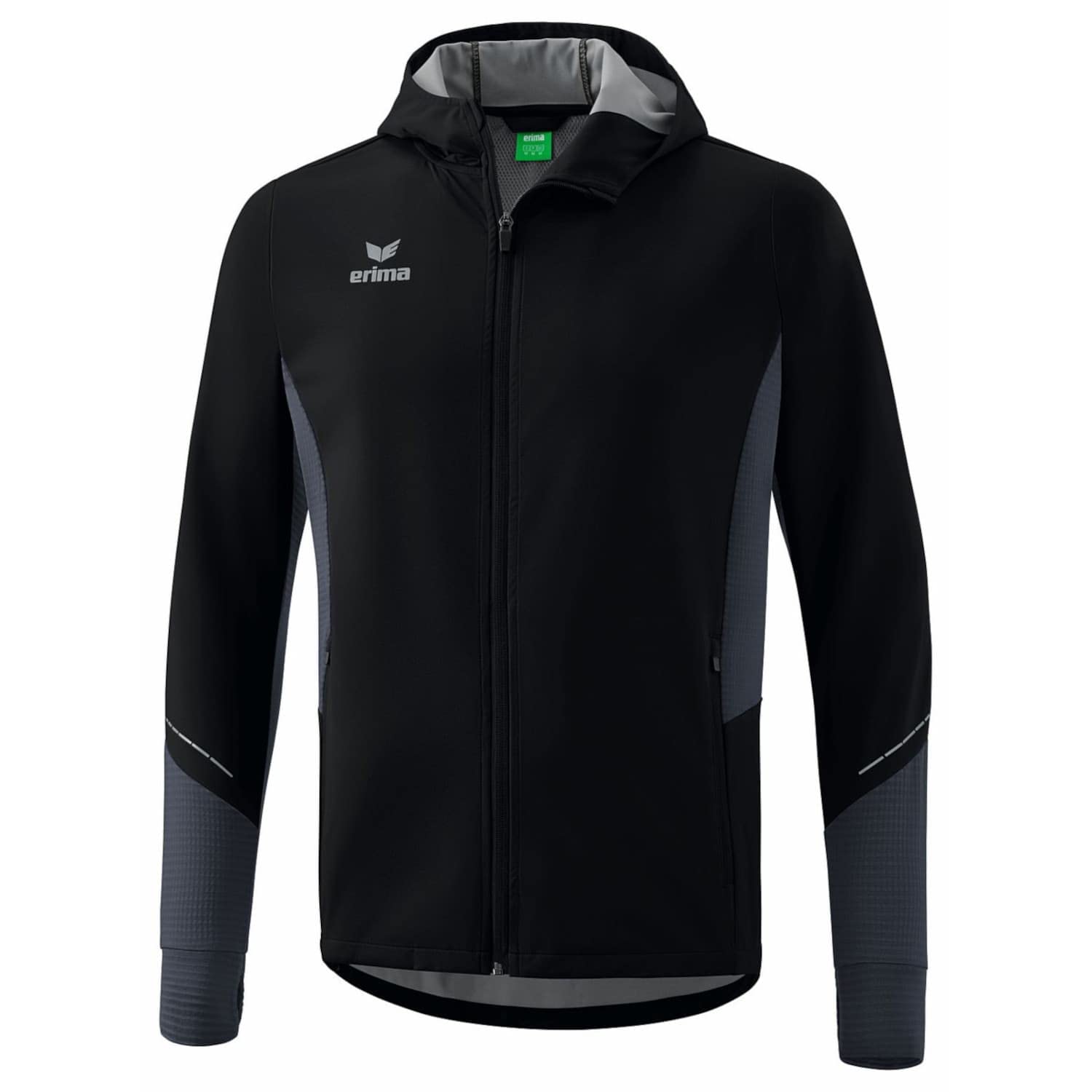 Erima Unisex Kid's Racing Running Jacket, Black, 164