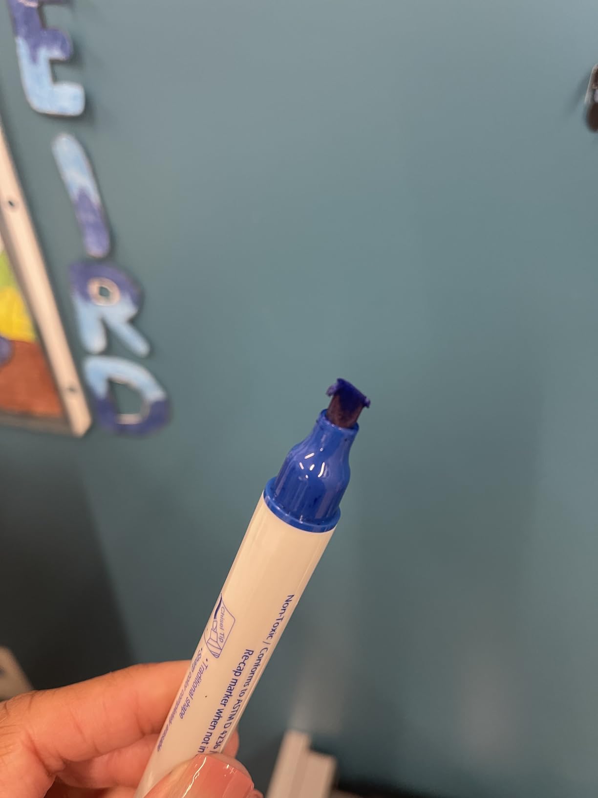 Whiteboardmarker, markeerstiften, droog afwasbaar, ronde punt 3