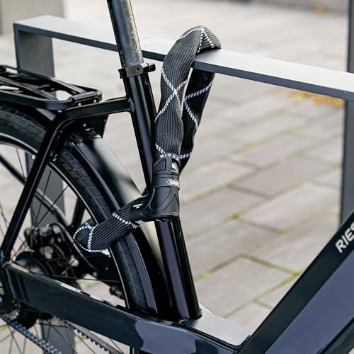 ABUS Kettenschloss Iven Chain 8210 – Fahrradschloss aus gehärtetem Stahl – mit Kunstfaserummantelung – ABUS-Sicherheitslevel 10 – Bild 4