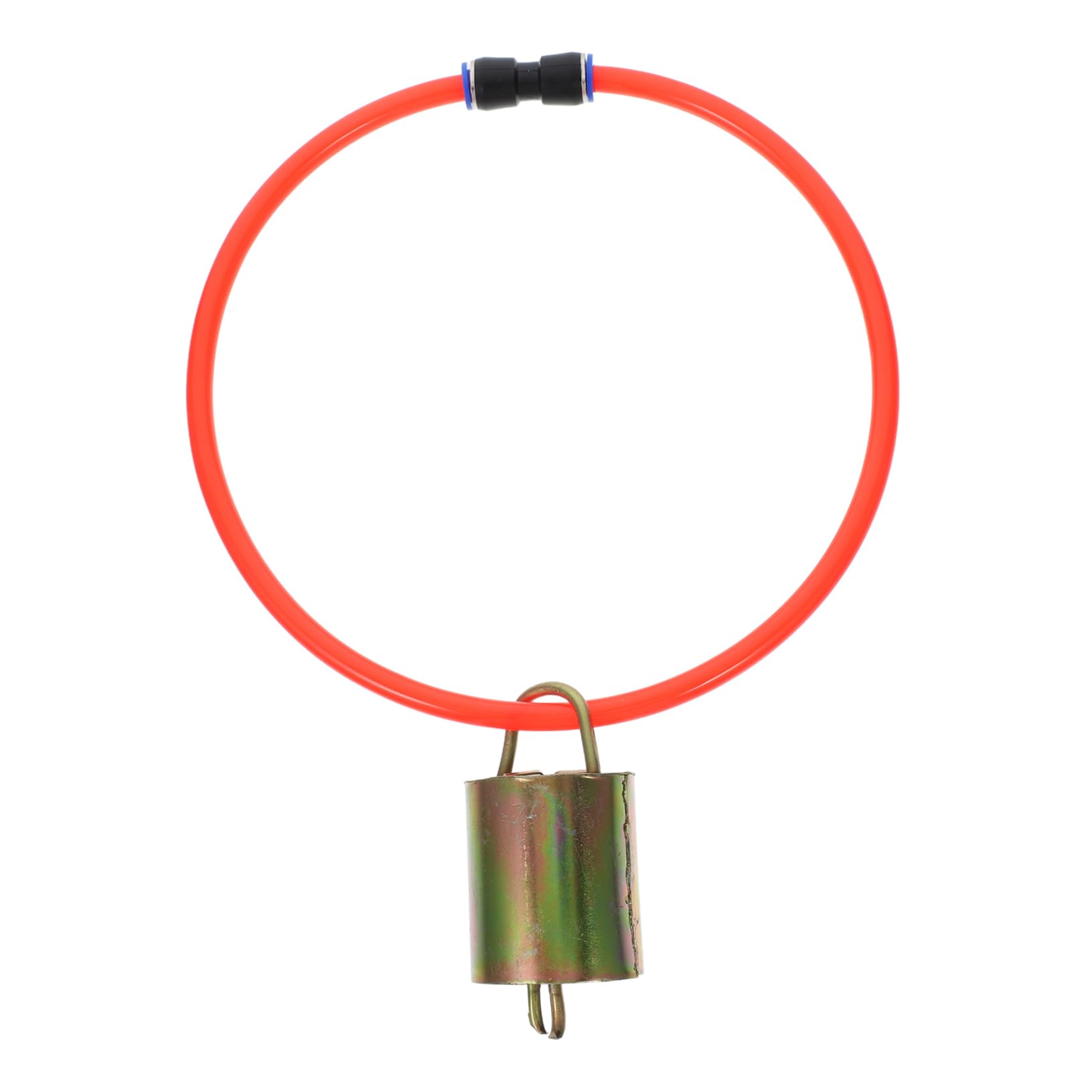 CIMAXIC Adjustable Sheep Collar with Bell Chain Safety Goat Accessory Reflective Quick Release Buckle