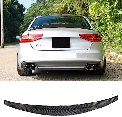 Real Carbon Fiber V2 Highkick Duckbill Trunk Spoiler For 2022-2024 Toyota GR86 & Subaru BRZ - 3K Dry Carbon