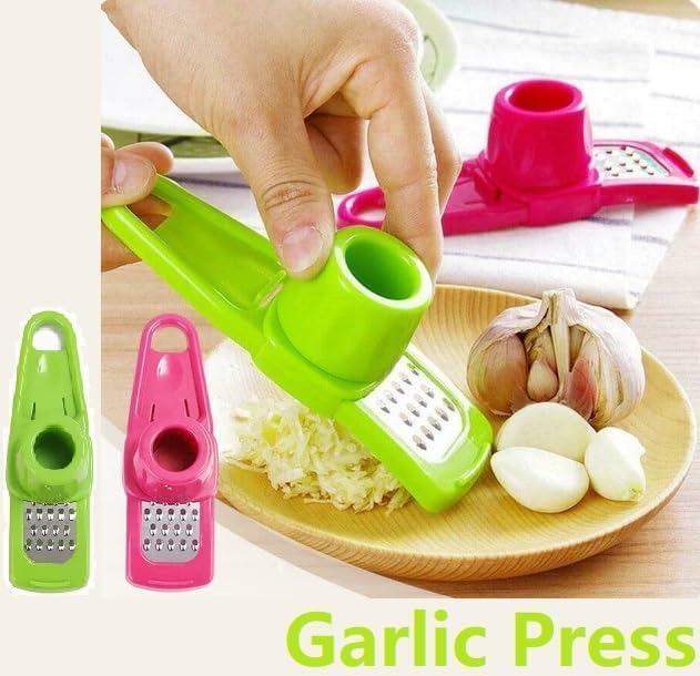 WinldMonmo Green Hand Garlic Grinder-Small Hand Grinder for Garlic, 2024 New Hand Press Garlic Chopper, Hand Pepper Grinder, Garlic Press Hand Specialty Tools Kitchen and Dining, 1