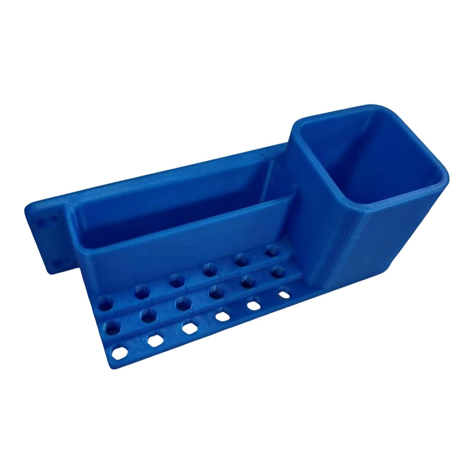 Compact Tool Organizer Rack, 3D Printed Screwdriver Bit Holder with Upright Cup for Home Workshop Storage Area Use Pegboard Bit Holder Small Tool Storage Project Area Organizer