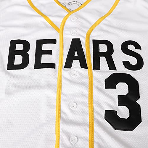 Camisa de béisbol Bad News Bears para hombres, tallas S a 3XL, color blanco o negro miniatura 5