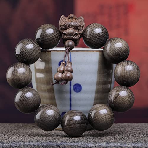 Zen Dear Unisex Burried Ebony Prayer Beads Buddha Buddhist Prayer Beads Meditation Mala Necklace Bracelet2